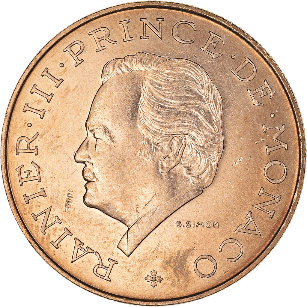 Monnaie, Monaco, Rainier III, 10 Francs, 1982, SUP, Cupronickel aluminium
