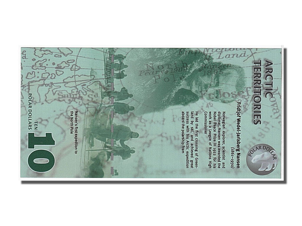 Banknote, Artic, 10 Polar, 2010, UNC(65-70)