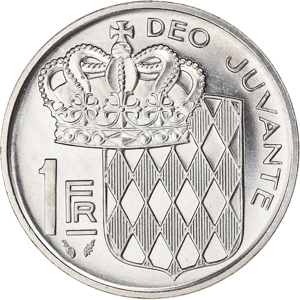 Monnaie, Monaco, Rainier III, Franc, 1976, SPL, Nickel, Gadoury:MC 150, KM:140