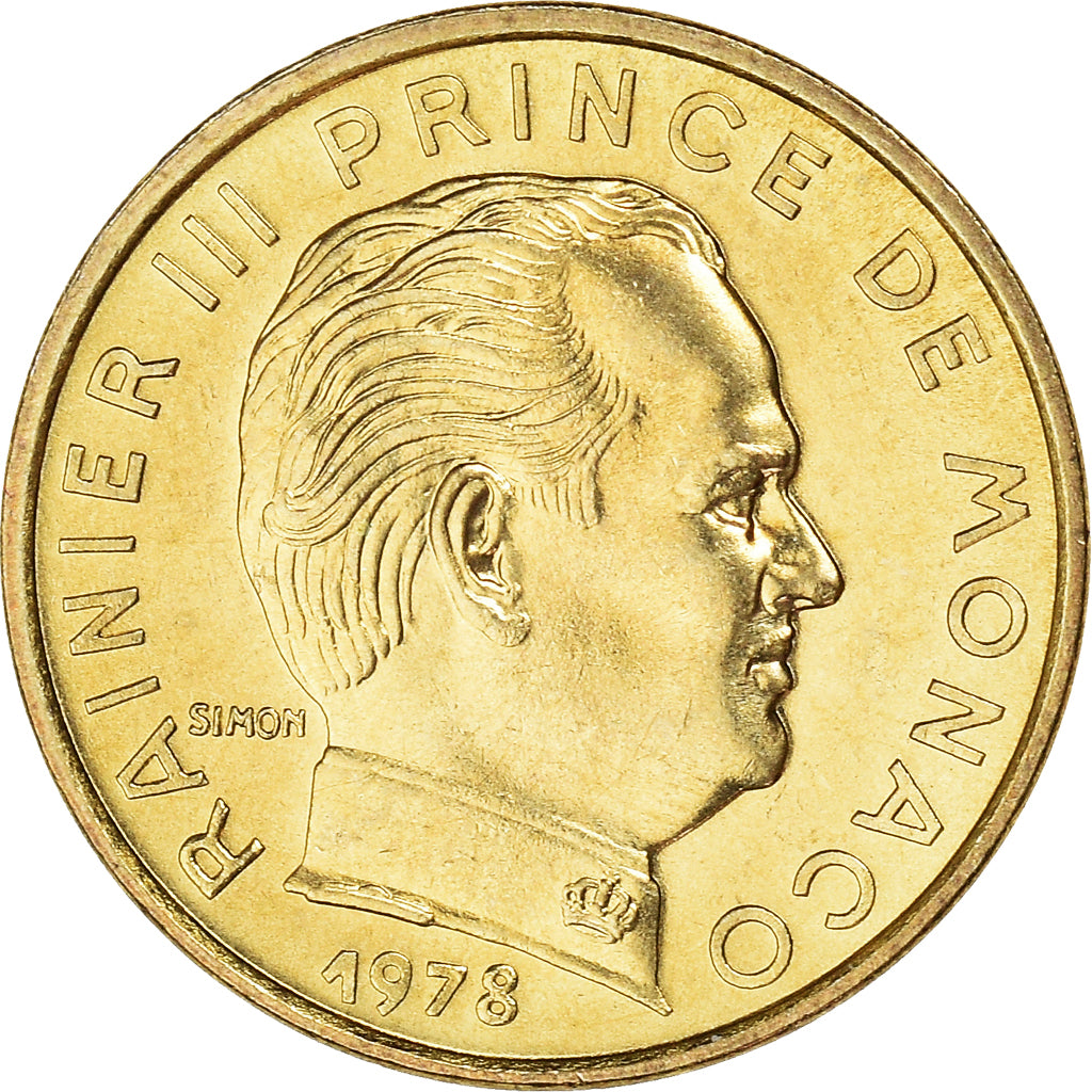 Moneta, Monaco, Rainier III, 5 Centimes, 1978, SPL, Alluminio-bronzo, KM:156