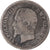 Francia, Napoleon III, 20 Centimes, 1863, Strasbourg, Argento, B+, Gadoury:305