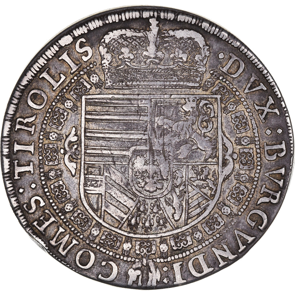Monnaie, Autriche, Leopold V, posthumous, Thaler, 1632, Hall, TTB+, Argent