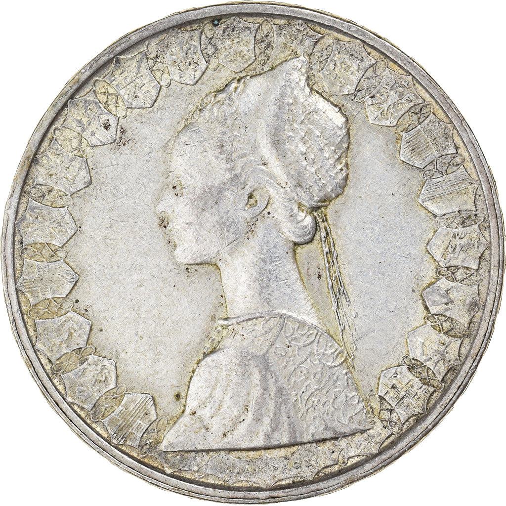 Monnaie, Italie, 500 Lire, 1959, Rome, TTB+, Argent, KM:98