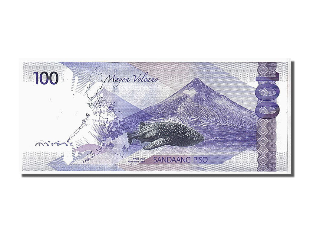 Geldschein, Philippinen, 100 Piso, 2010, UNZ