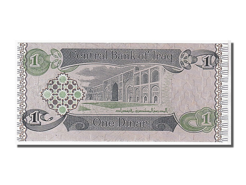 Geldschein, Irak, 1 Dinar, 1992, UNZ