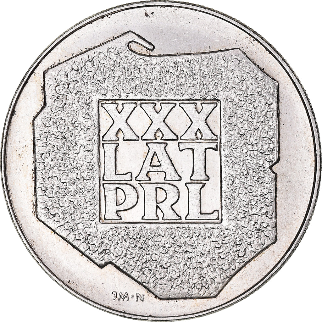 Munten, Polen, 200 Zlotych, 1974, Warsaw, ZF+, Zilver, KM:72