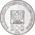 Moneda, Polonia, 200 Zlotych, 1974, Warsaw, MBC+, Plata, KM:72