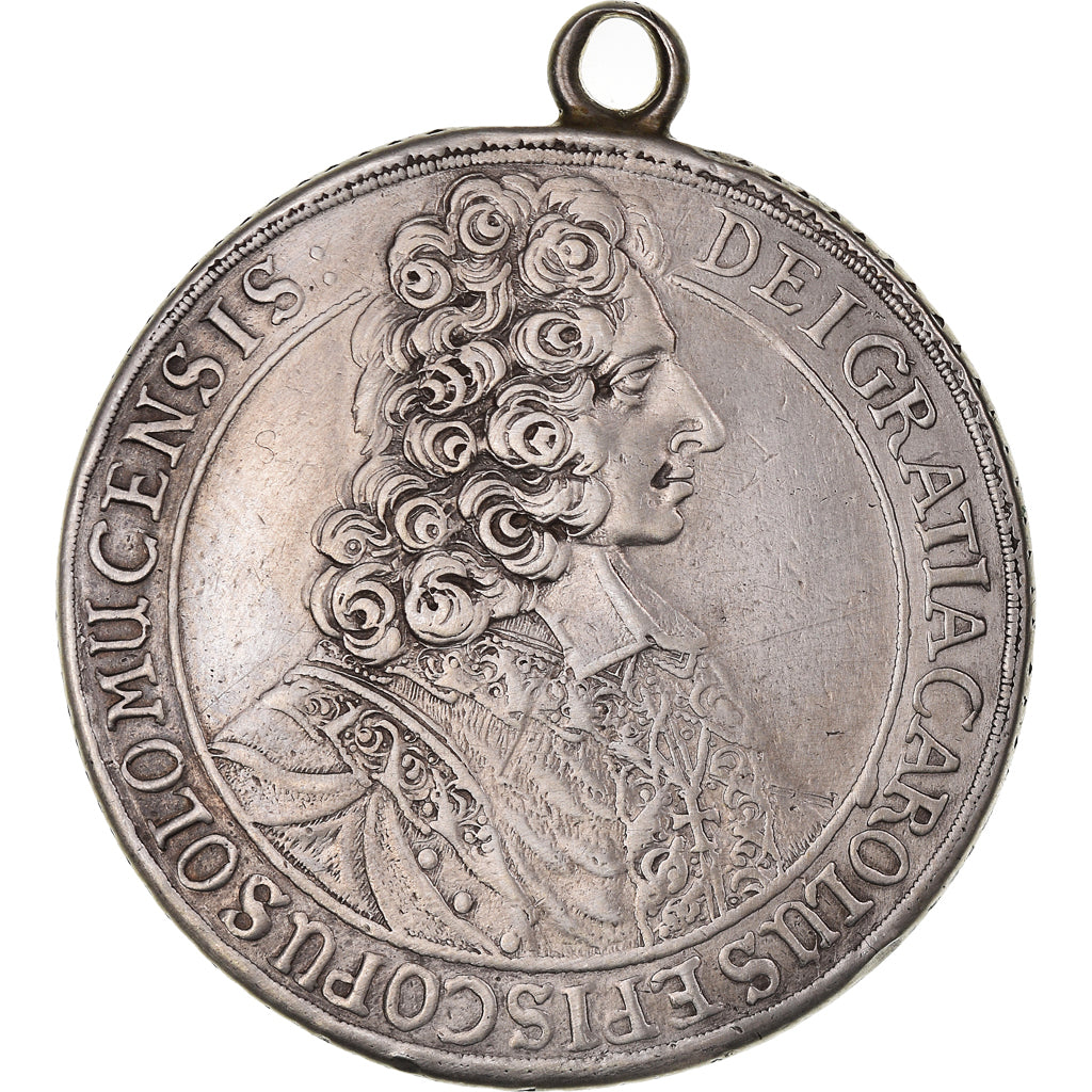 Coin, Austria, Charles III Joseph, Thaler, 1706, Olomouc, with a loop