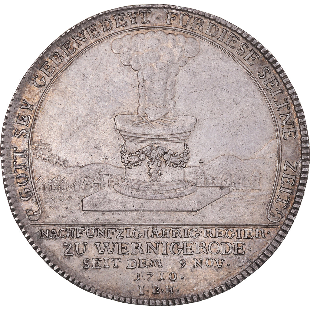 County of Stolberg-Wernigerode, Christian Ernst I, Thaler, 1760, Zellerfeld