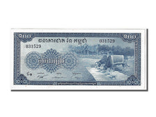 Geldschein, Kambodscha, 100 Riels, 1956, UNZ