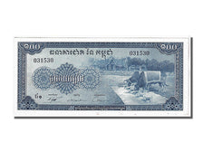 Banknote, Cambodia, 100 Riels, 1956, KM:13b, UNC(65-70)