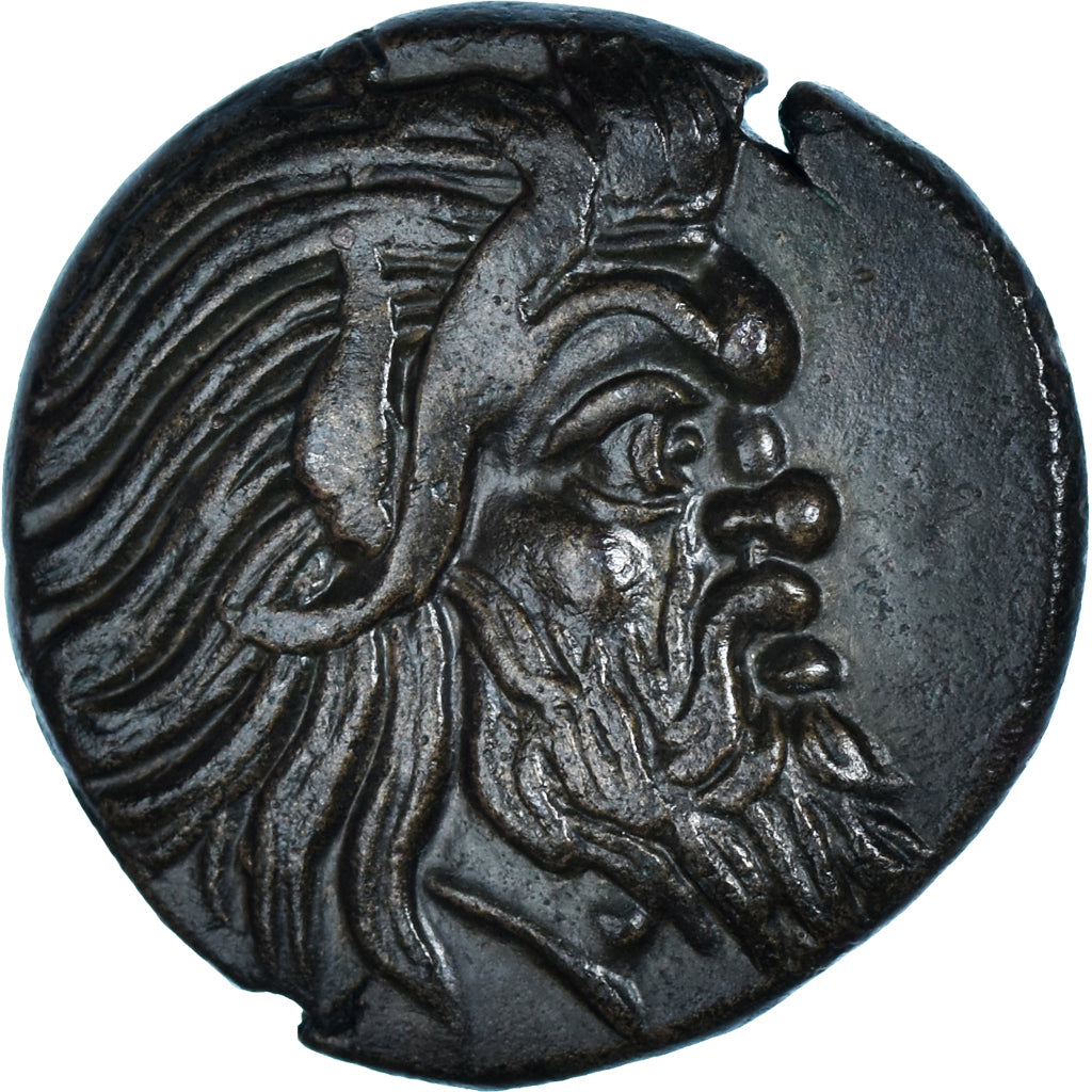 Moneta, Cymeryjczycy Bosporanie, Pantikapaion, Bronze Æ, 325-310 BC, EF(40-45)