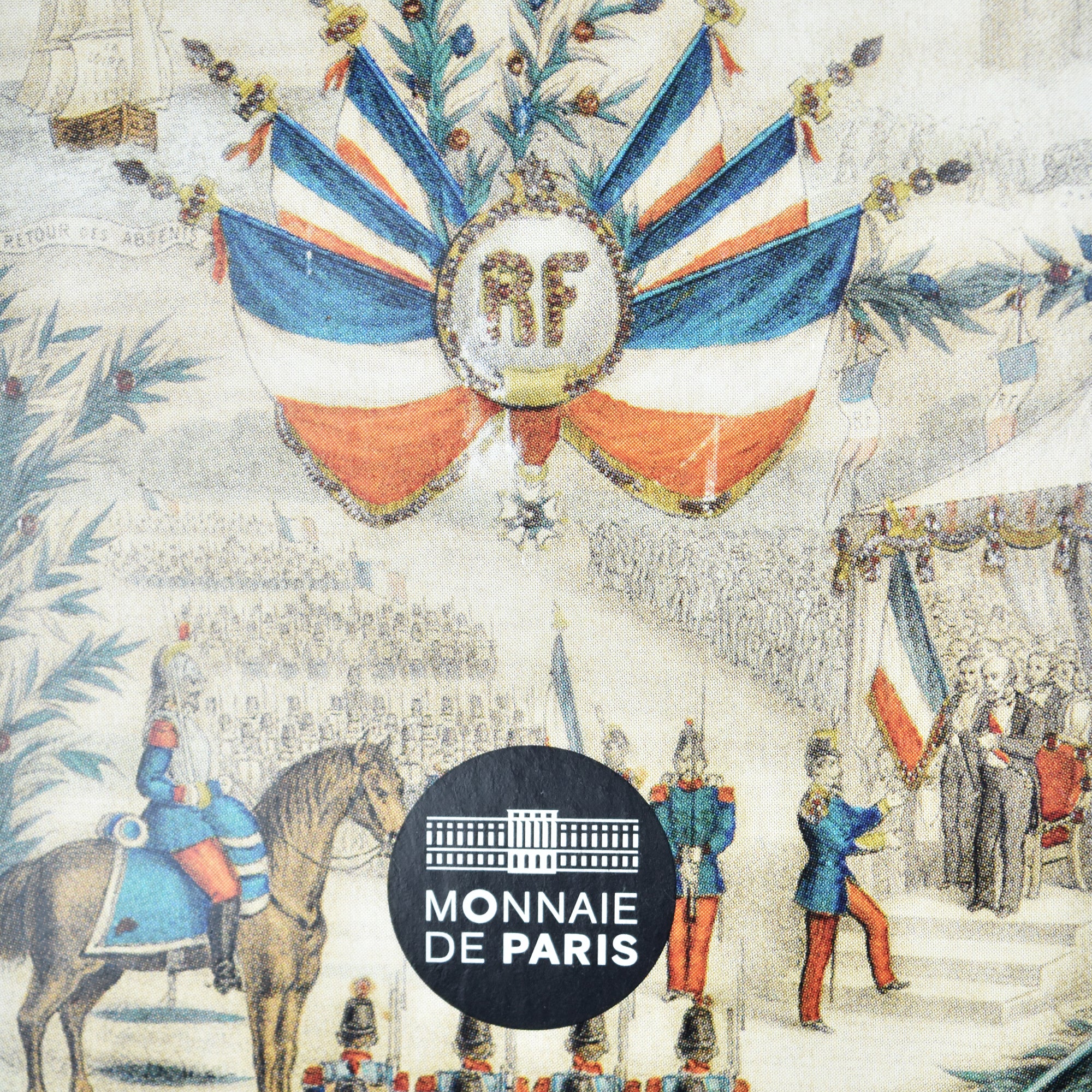 France, 2 Euro, Fête de la Fédération, BE, Colorisée, 2015, MDP