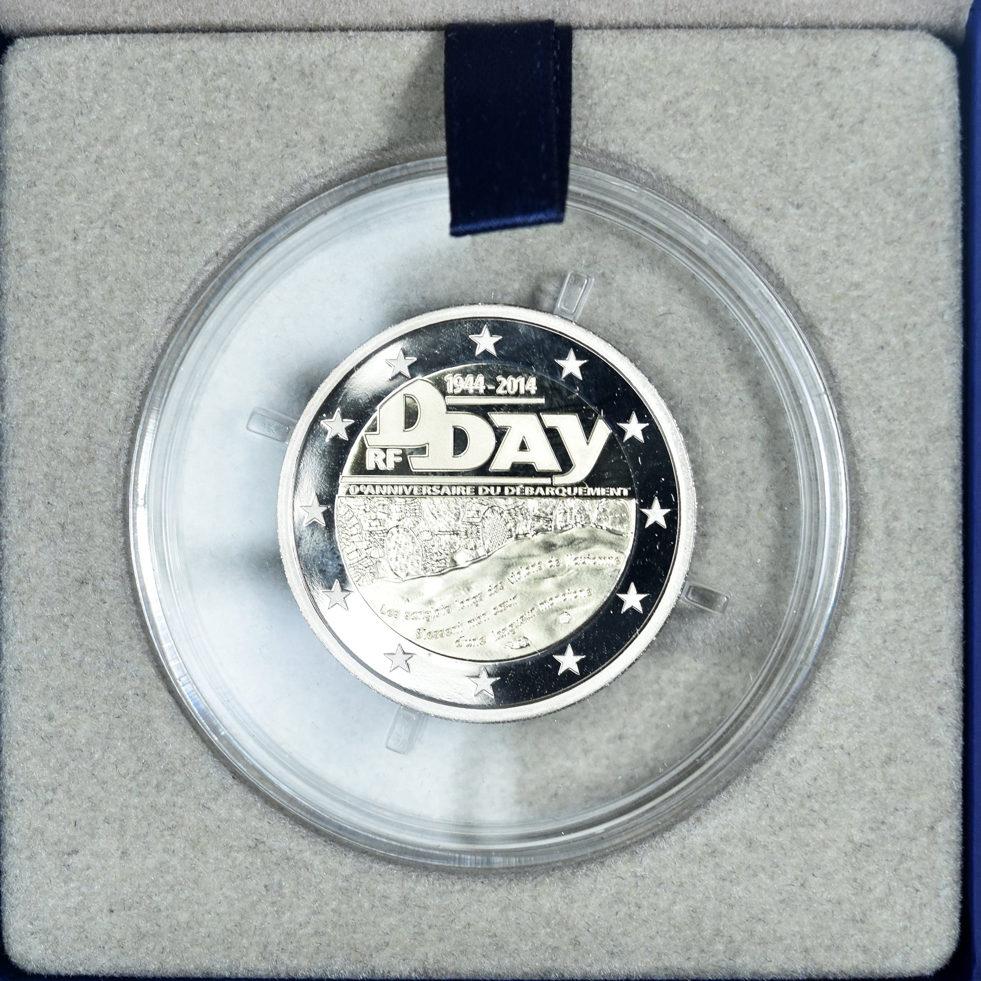 France, 2 Euro, 70è Anniversaire du Débarquement - D-Day, BE, 2014, MDP