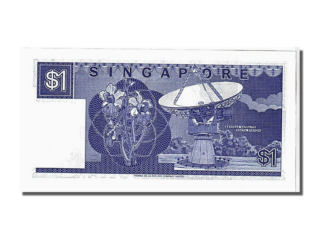 Banknote, Singapore, 1 Dollar, 1987, UNC(65-70)