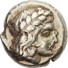 Moneta, Lesbos, 1/6 Stater, 412-378 BC, Mytilene, MB+, Elettro, HGC:6, 996