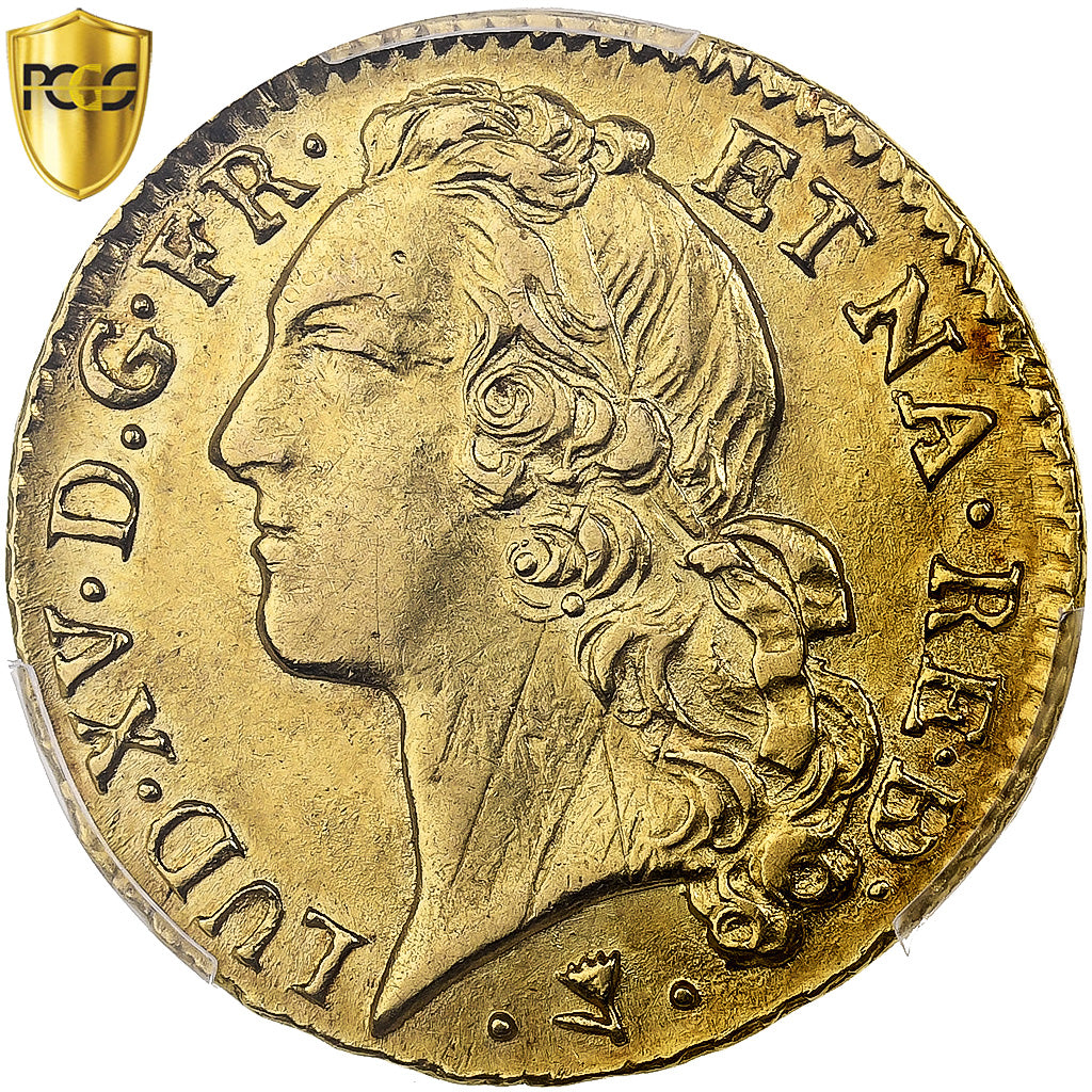 Francia, Louis XV, Louis d'or de Béarn au bandeau, 1770, Pau, Pedigree, Oro