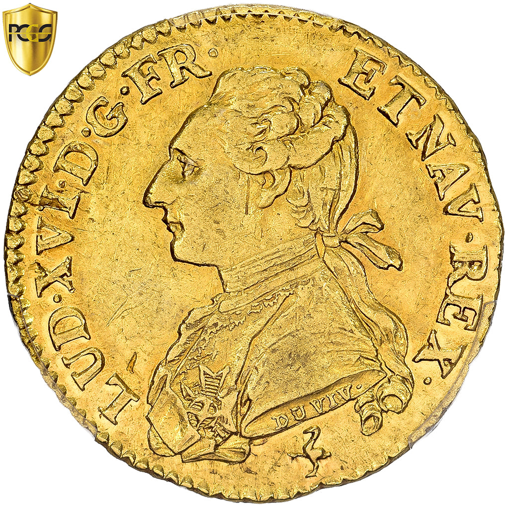 Moneta, Francia, Louis XVI, Louis d'or aux palmes, 1774, Paris, Pedigree, PCGS
