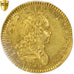 France, Louis XV, Double Louis d'or Mirliton, 1723, Paris, Pedigree, Gold, PCGS
