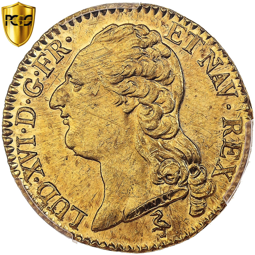 France, Louis XVI, Louis d'or à la tête nue, 1785, Paris, Pedigree, Gold