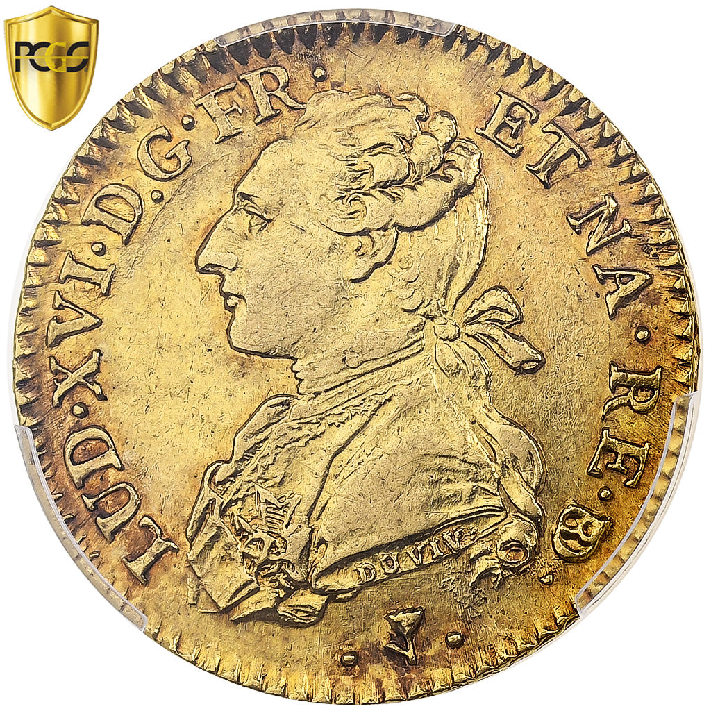Francia, Louis XVI, Louis d'or de Béarn au buste habillé, 1776, Pau, Pedigree
