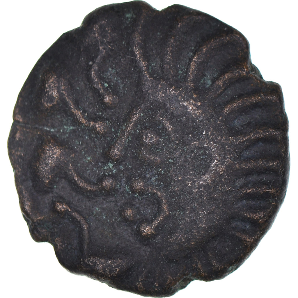 Coin, Bellovaci, Bronze Æ, AU(50-53), Bronze, Delestrée:509