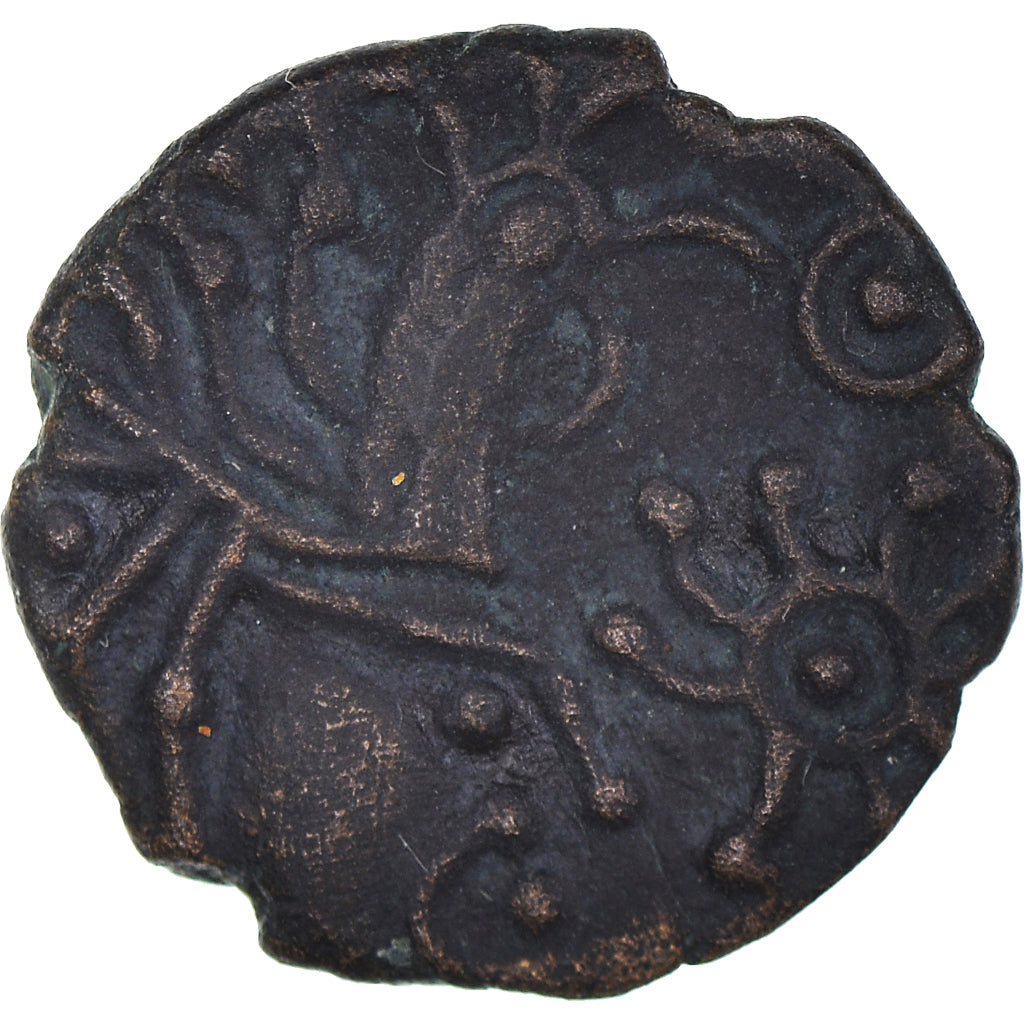 Coin, Bellovaci, Bronze Æ, AU(50-53), Bronze, Delestrée:509