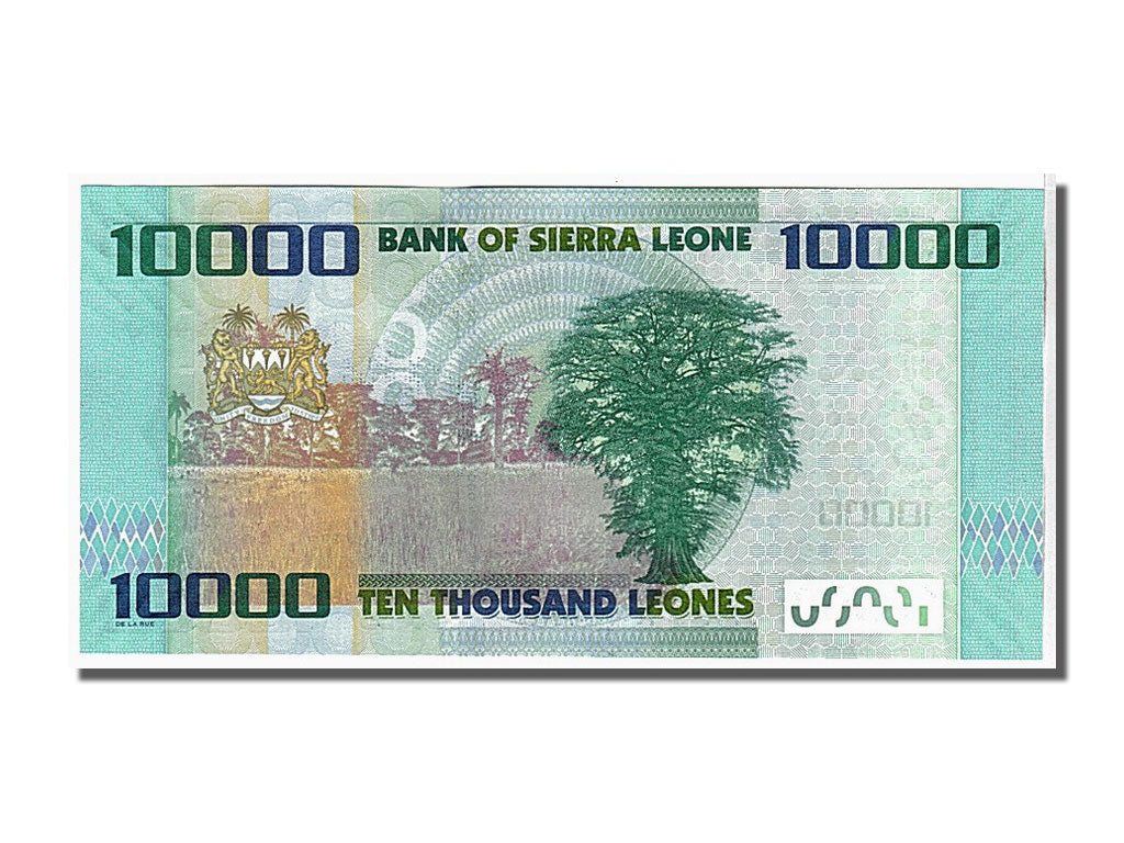 Billete, 10,000 Leones, 2010, Sierra Leona, KM:33, UNC