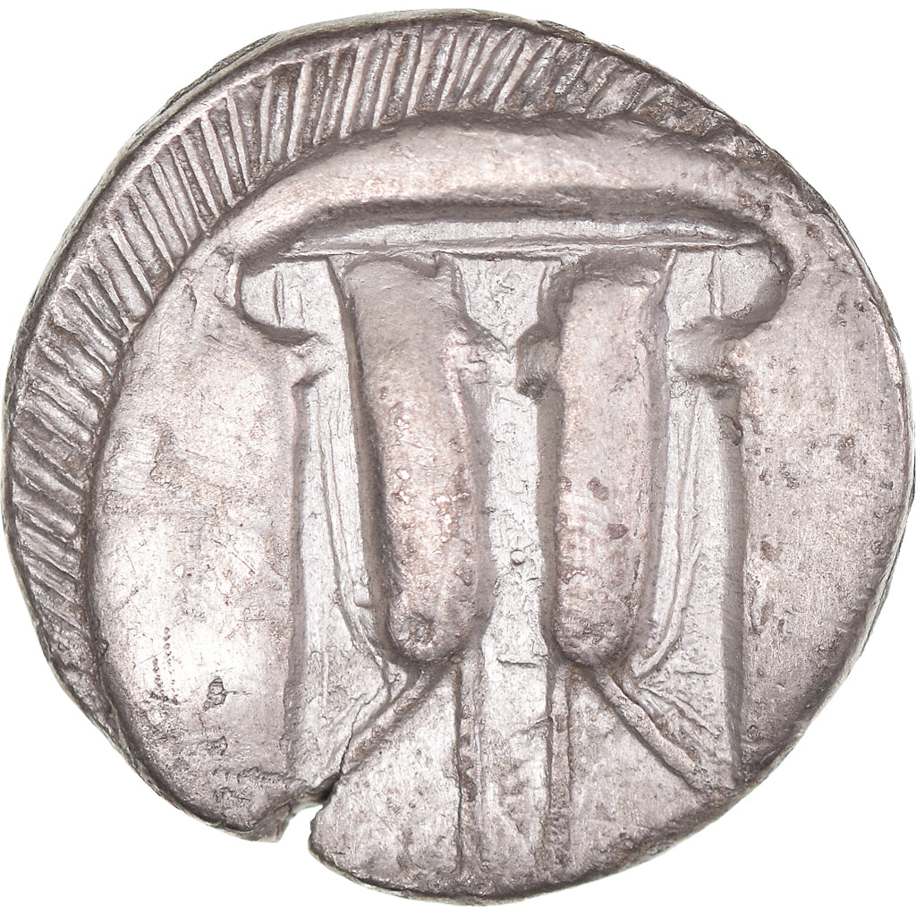 Moneta, Bruttium, Stater, 480-430 BC, Kroton, MB, Argento, HN Italy:2102