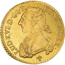 France, Louis XVI, Louis d'or au buste habillé, 1776, La Rochelle, Pedigree