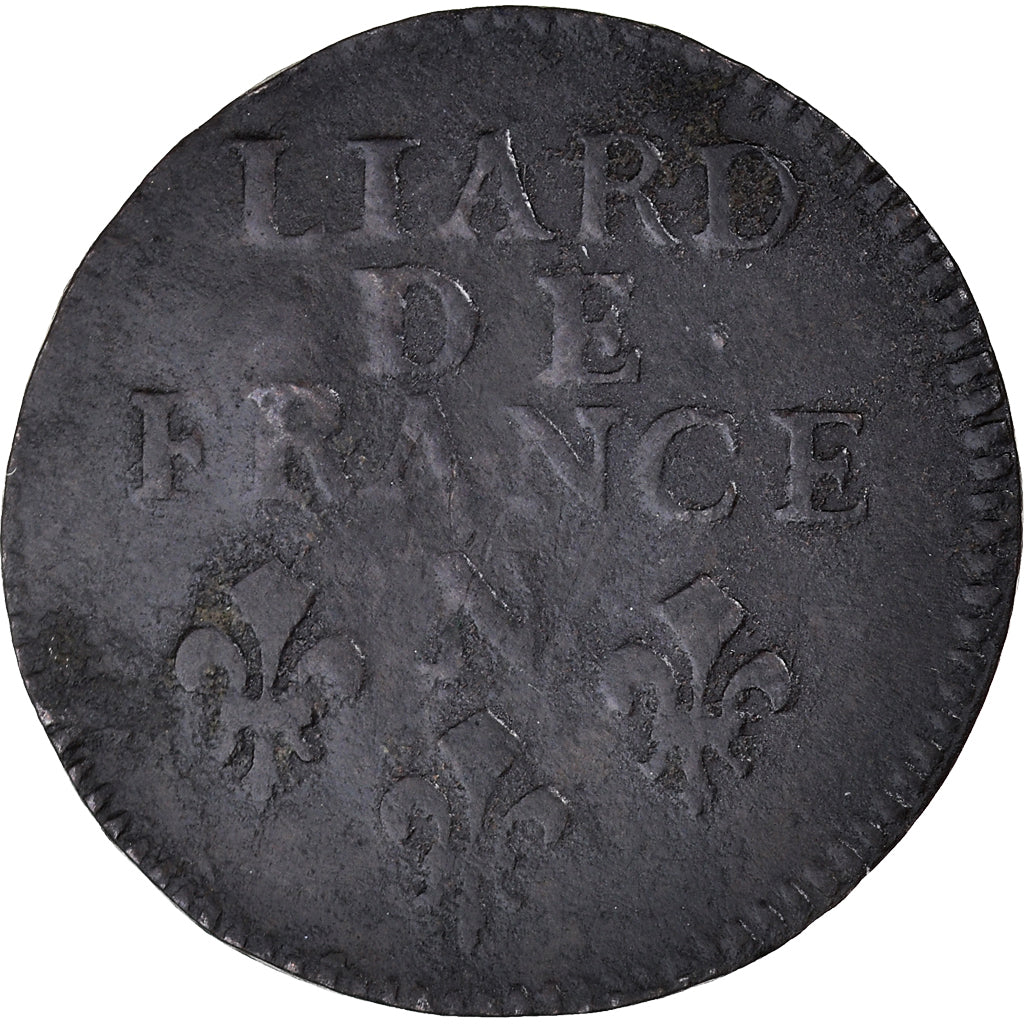 Francia, Louis XIV, Liard au buste âgé hybride, Montpellier, Rame, BB, C2G:204