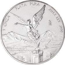 Münze, Mexiko, Onza, Troy Ounce of Silver, 2012, Mexico City, STGL, Silber
