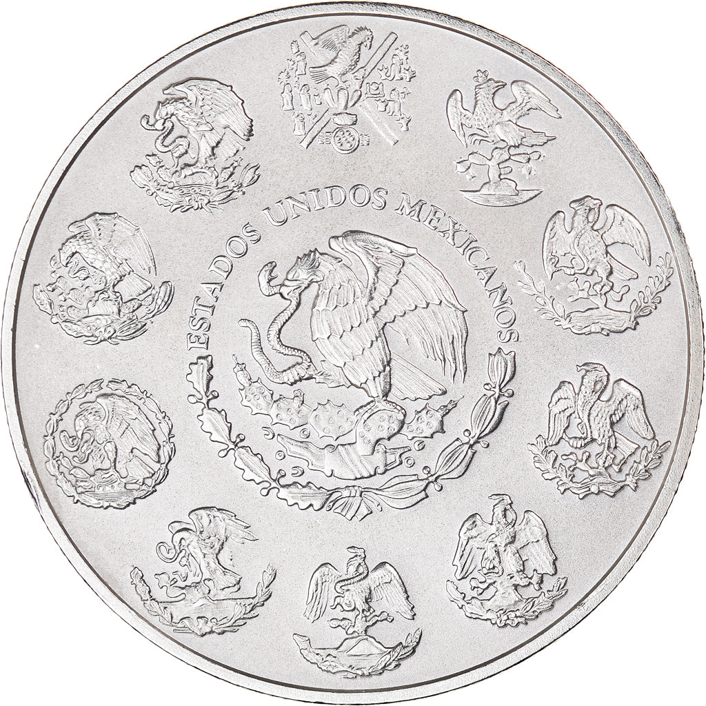 Münze, Mexiko, Onza, Troy Ounce of Silver, 2012, Mexico City, STGL, Silber