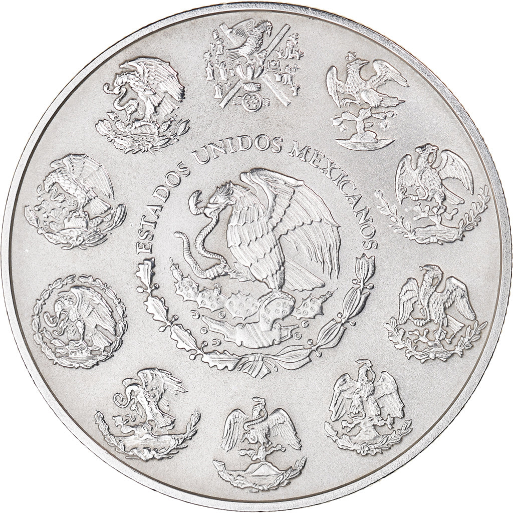 Moneta, Messico, Onza, Troy Ounce of Silver, 2012, Mexico City, FDC, Argento