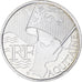 France, 10 Euro, Aquitaine, 2010, Monnaie de Paris, MS(64), Silver