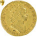 França, Louis XV, louis d'or au soleil, 1715, Aix, Pedigree, Dourado, PCGS, AU