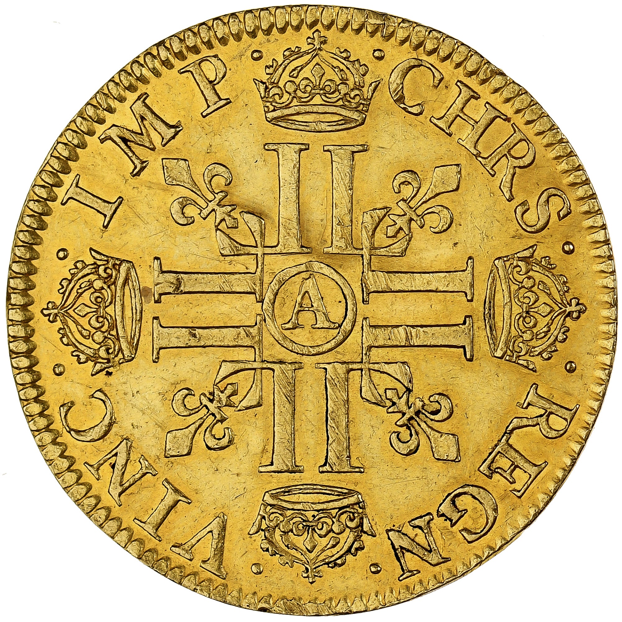 France, Louis XIII, 2 louis d'or, LVDO, 1640, Paris, Pedigree, Or, TTB+