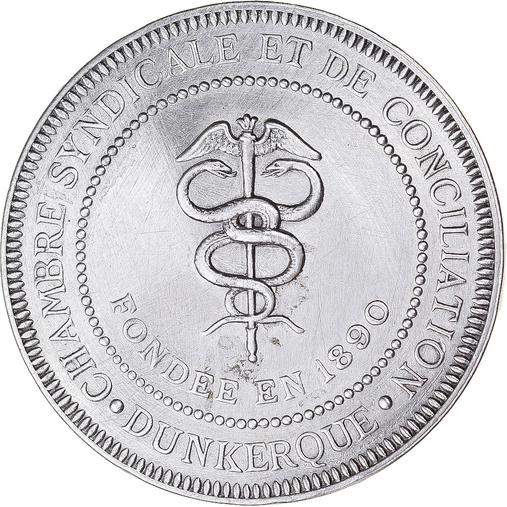 France, Medal, Chambre Syndicale et de Conciliation de Dunkerque, 1890