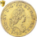 Francia, Louis XV, louis d'or aux 2 L, 1720, Paris, flan neuf, pedigree, Oro