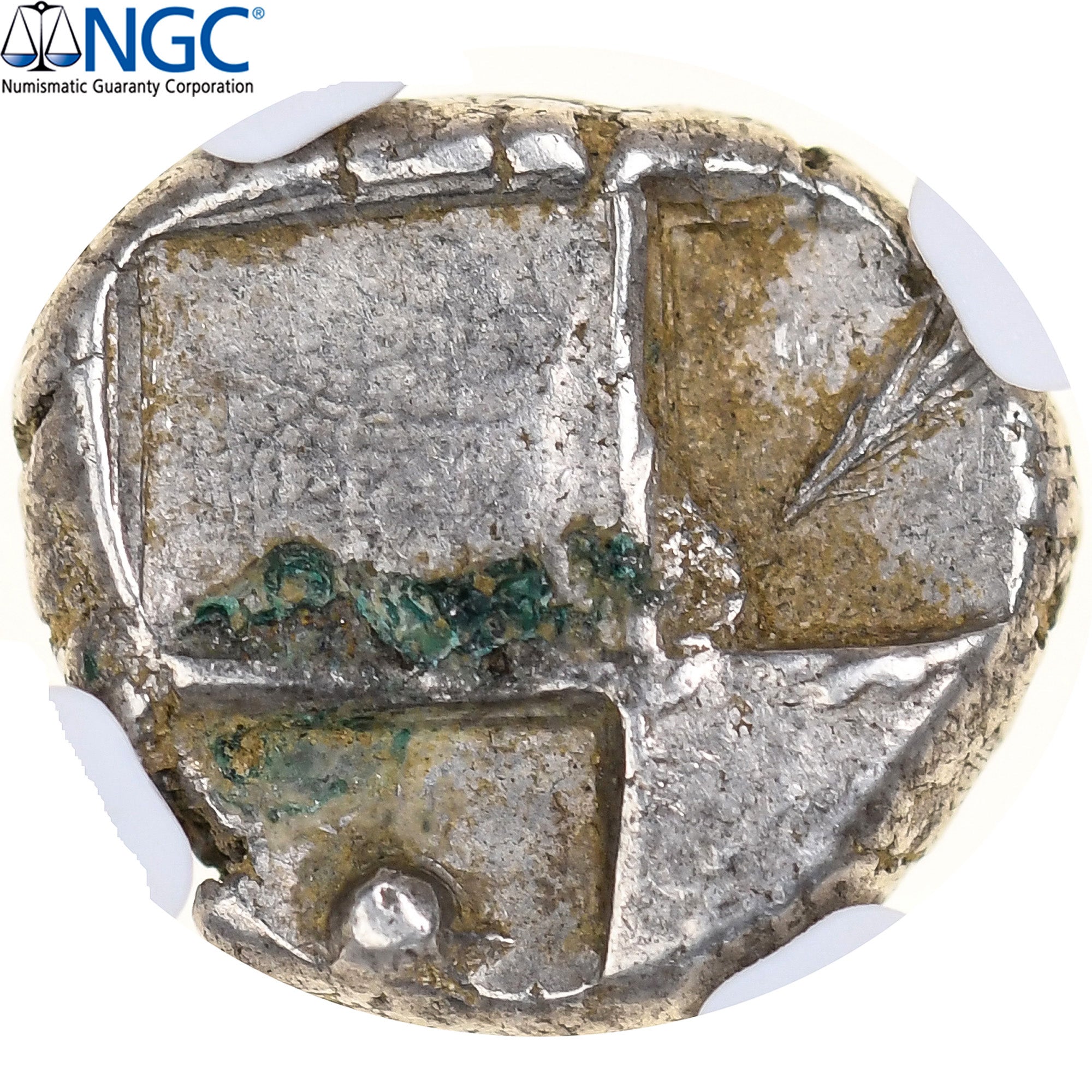 Thrace, Hemidrachm, ca. 386-338 BC, Chersonesos, Silver, NGC, XF, HGC:3.2 1437