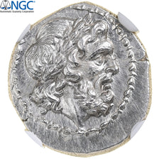 Anonymous, Victoriatus, 211-208 BC, Luceria, Silver, NGC, MS, Crawford:97/1a