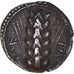 Lucania, Triobol, ca. 470-440 BC, Metapontion, Pedigree, Silver, EF(40-45)