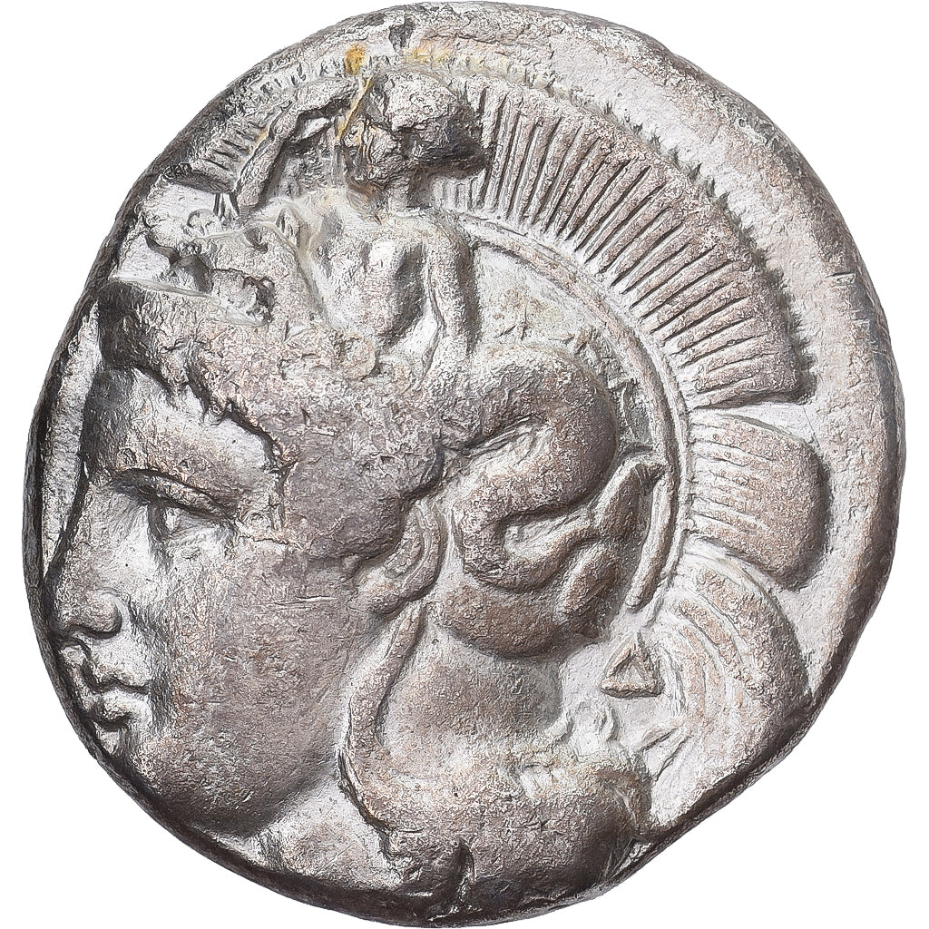 Lucânia, Distater, ca. 400-350 BC, Thourioi, Pedigree, Prata, AU(50-53)