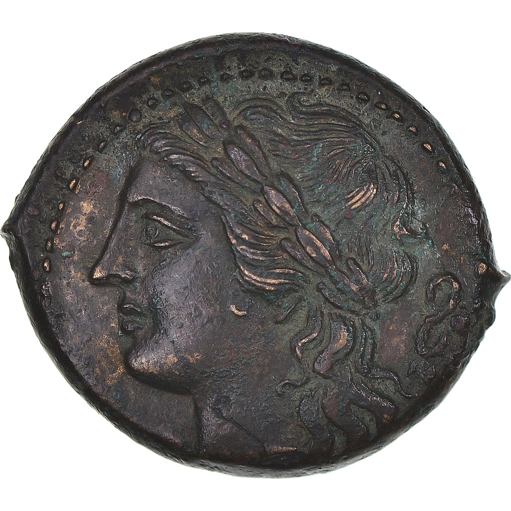 Münze, Bruttium, Æ, 260-218 BC, Rhegion, SS+, Bronze, HGC:1-1677, HN