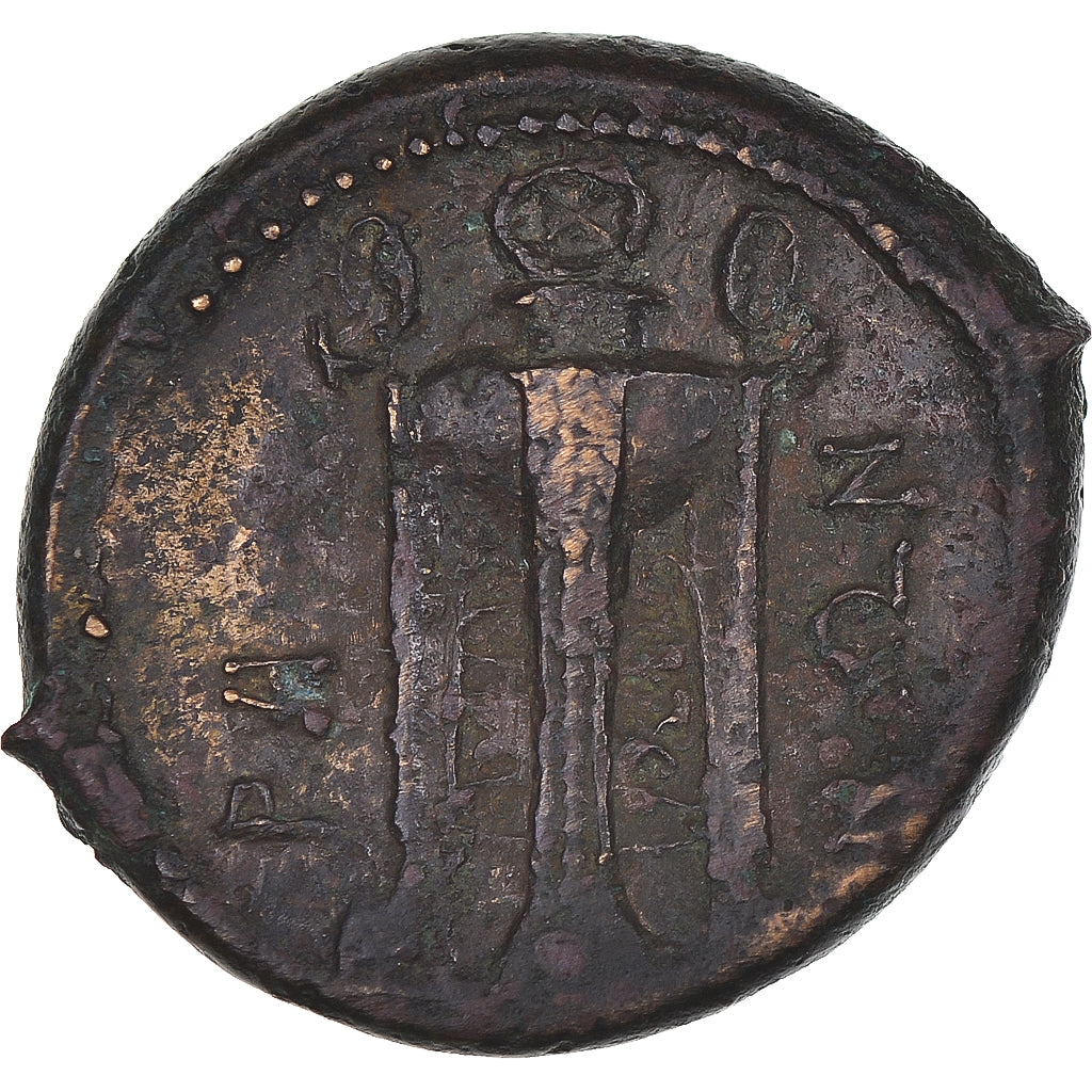 Münze, Bruttium, Æ, 260-218 BC, Rhegion, SS+, Bronze, HGC:1-1677, HN
