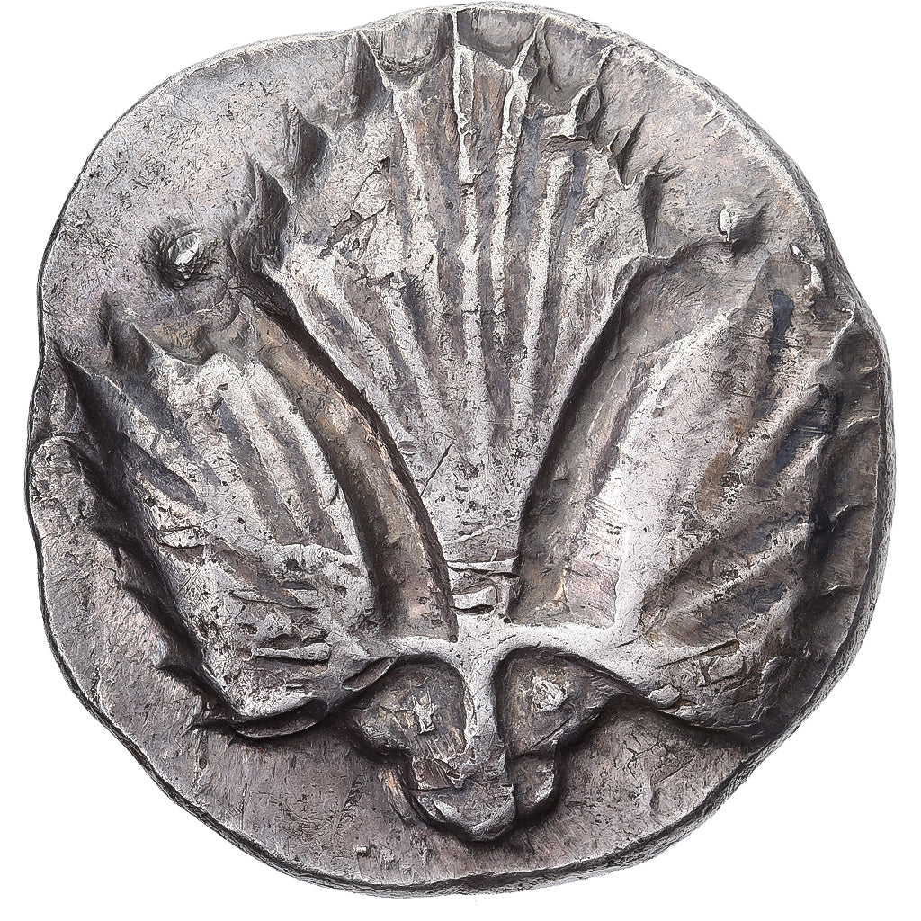 Sicily, Didrachm, ca. 540-510 BC, Selinos, Pedigree, Silver, VF(30-35)
