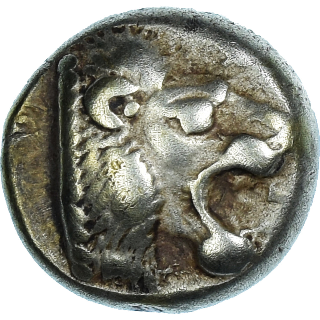 Lesbos, Hekte, ca. 521-478 BC, Mytilene, Elettro, MB+, HGC:6-938