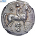 Calabria, Didrachm, 272-240 BC, Tarentum, Srebro, NGC, EF(40-45), 6639697-016