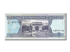 Banknote, Afghanistan, 2 Afghanis, 2002, KM:65a, UNC(65-70)
