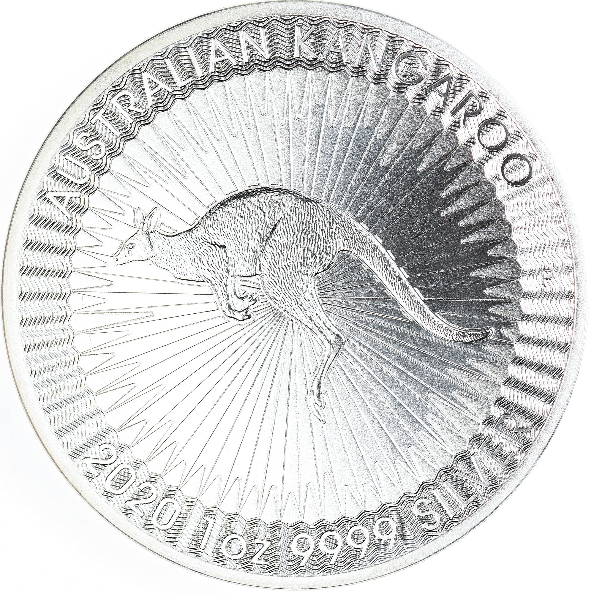 Moneta, Australia, Elizabeth II, Australian Kangaroo, 1 Dollar, 1 Oz, 2020